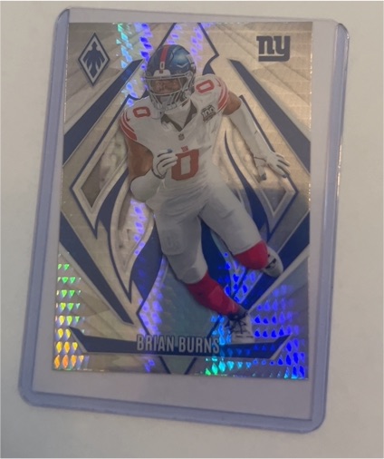 2024 Panini Phoenix Football Fire Burst # Brian Burns — front