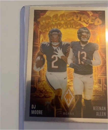 2024 Panini Phoenix Treasured Tandems #TT-CHI DJ Moore, Keenan Allen — front