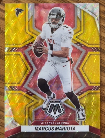 2022 Panini Mosaic Football #7 Marcus Mariota — front