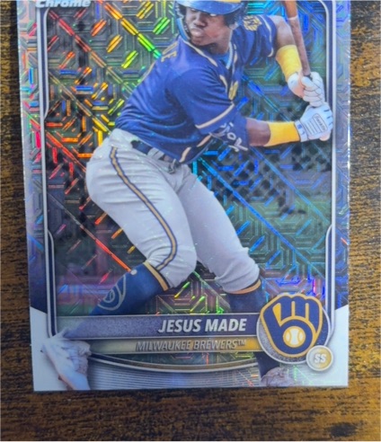 2025 Bowman Chrome #BCP-50 Jesus Made — front