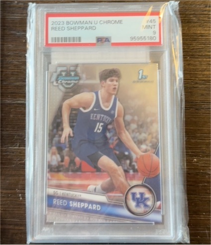 2023 Bowman U Chrome #45 Reed Sheppard — front