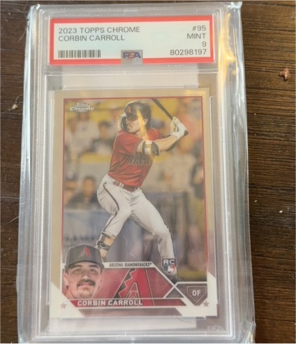 2023 Topps Chrome #95 Corbin Carroll — front