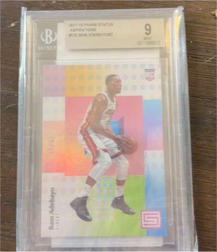 2017-18 Panini Status #132 Bam Adebayo — front