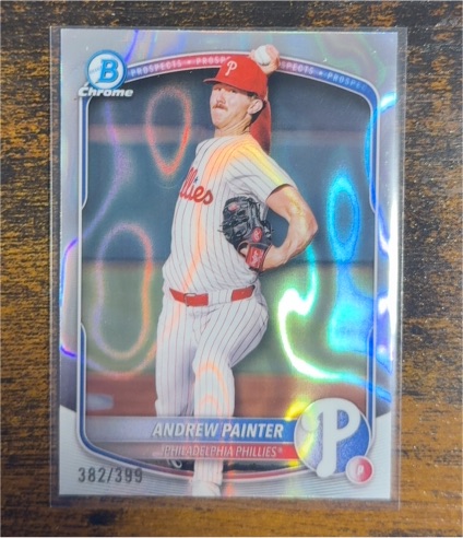 2025 Bowman Chrome Prospects #BCP-116 Andrew Painter — front