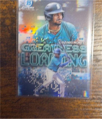 2025 Bowman Chrome #GL-1 Lazaro Montes Greatness Loading — front