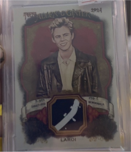 2024 Topps Allen & Ginter Relics A #AGR-KLA The Kid Laroi — front