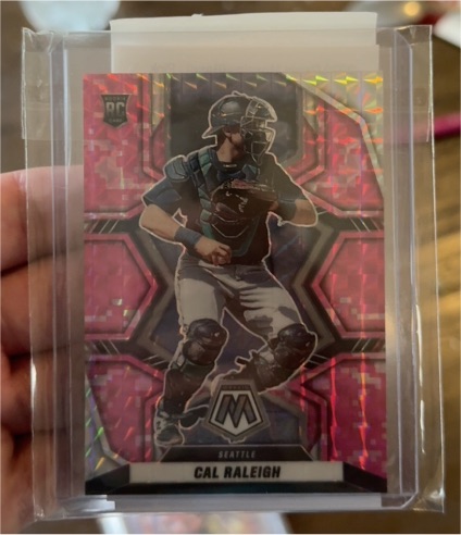 2022 Panini Mosaic #242 Cal Raleigh — front
