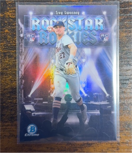2025 Bowman Chrome #RR-2 Trey Sweeney — front