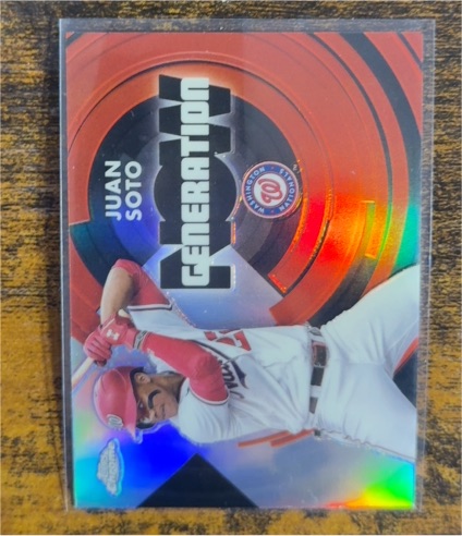 2022 Topps Chrome Update #GNC-3 Juan Soto Generation Now — front