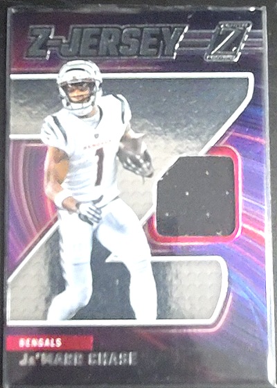 2024 Panini Zenith Z-Jersey #ZJ21 Ja'Marr Chase — front