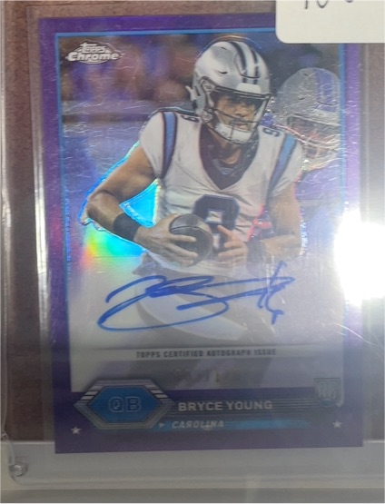 2023 Topps Composite - Topps Chrome Autographs #1 Bryce Young — front