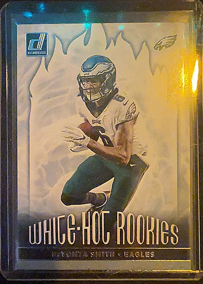 2021 Donruss #WHR-DVS DeVonta Smith White-Hot Rookies Philadelphia Eagles — front
