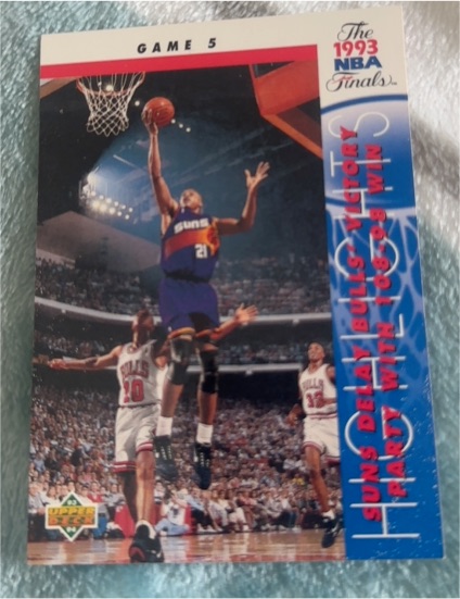 1993-94 Upper Deck #202 Richard Dumas Phoenix Suns — front