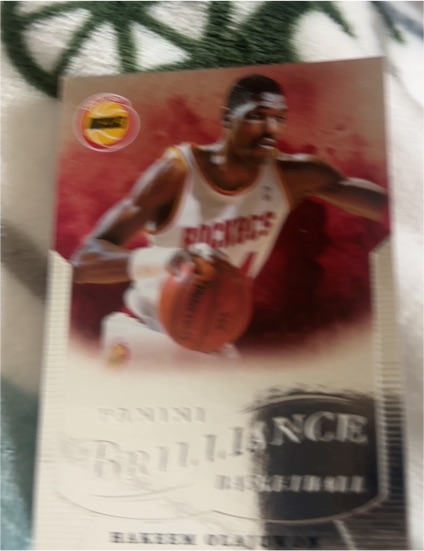 2012 Panini Brilliance #212 Hakeem Olajuwon — front