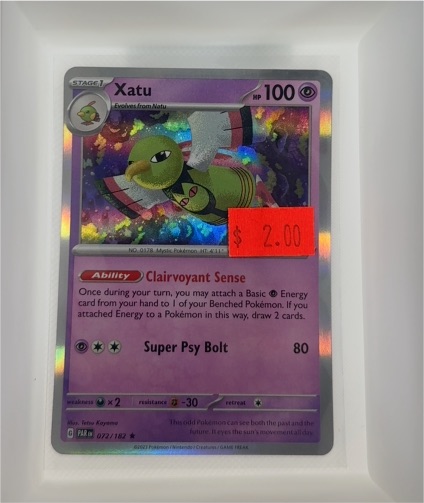 2023 Pokémon Scarlet & Violet Paradox Rift #072 Xatu — front