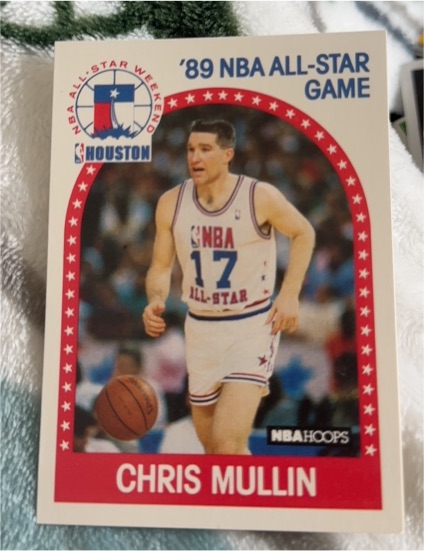 1989-90 Hoops #230 Chris Mullin — front