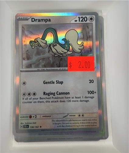 2024 Pokémon Scarlet & Violet Temporal Forces #138 Drampa — front