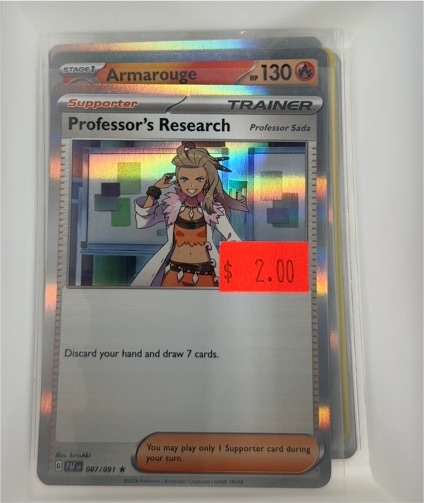 2023 Pokémon #087 Professor Sada — front