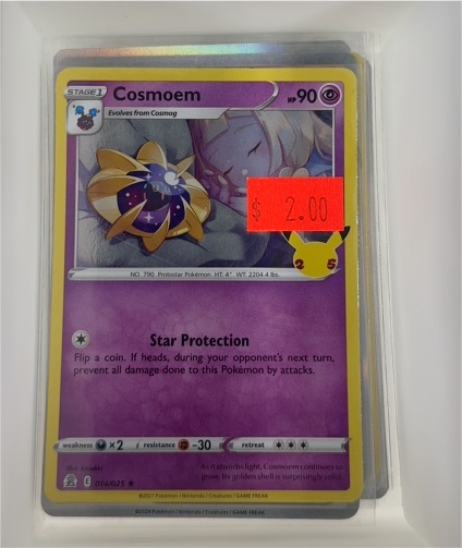 2021 Pokemon Celebrations #014 Cosmoem — front