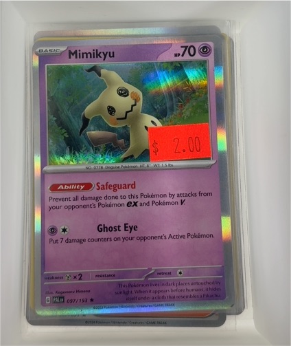2023 Pokémon TCG Paldea Evolved #097 Mimikyu — front