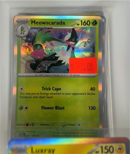 2023 Pokémon Scarlet & Violet #015 Meowscarada — front