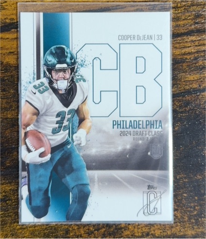 2024 Topps Signature Class #166 Cooper DeJean — front
