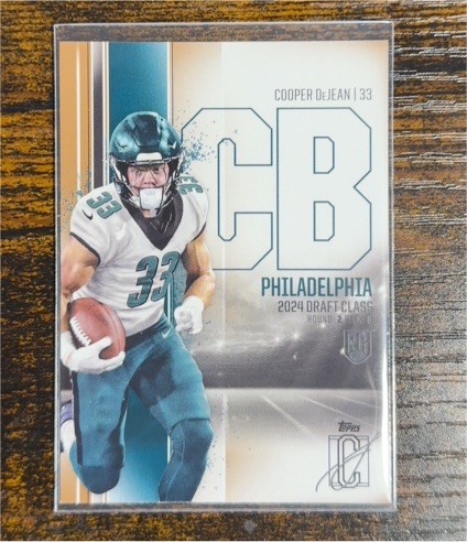 2024 Topps Signature Class #166 Cooper DeJean — front