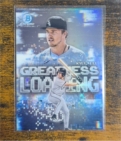 2025 Bowman Chrome #GL-15 Kyle Teel Greatness Loading — front
