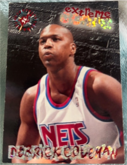 1995-96 Topps Stadium Club #117 Derrick Coleman — front