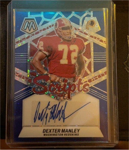 2024 Panini Mosaic Scripts #SC-DMA Dexter Manley — front