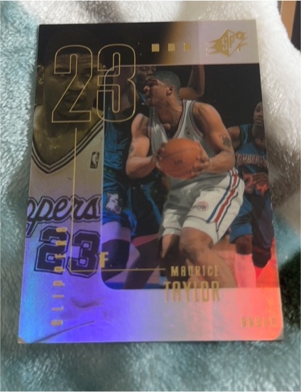 1999-00 Upper Deck SPx #34 Maurice Taylor — front