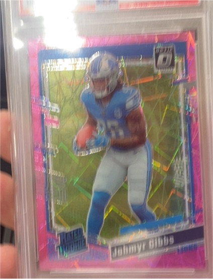 2023 Panini Donruss Optic #236 Jahmyr Gibbs — front