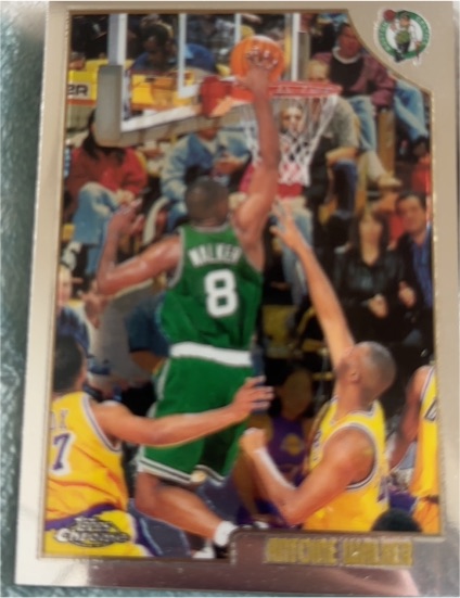 1998 Topps #39 Antoine Walker Boston Celtics — front