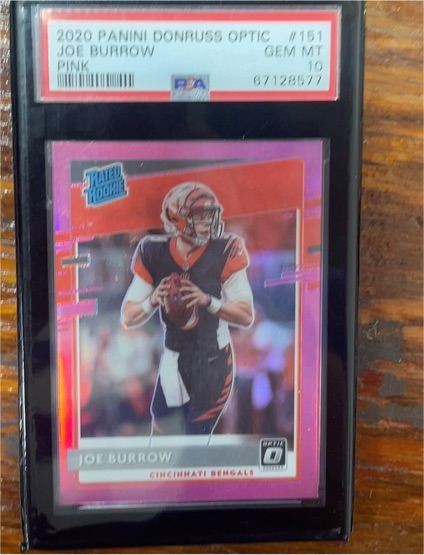 2020 Panini Donruss Optic #151 Joe Burrow — front