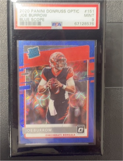 2020 Panini Donruss Optic #151 Joe Burrow — front