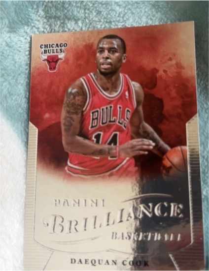 2012-13 Panini Brilliance #35 Daequan Cook — front