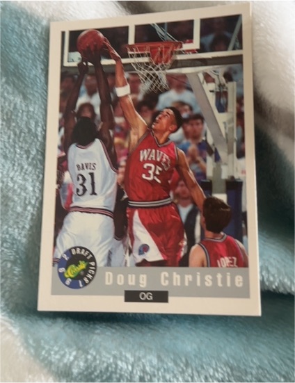 1992 Classic Draft Picks #OG Doug Christie — front