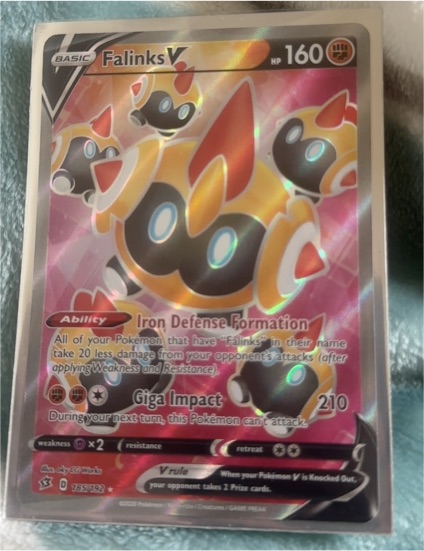 2021 Pokémon SV115 Falinks V — front