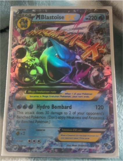 2014 Pokémon TCG XY 30/146 Mega Blastoise EX — front