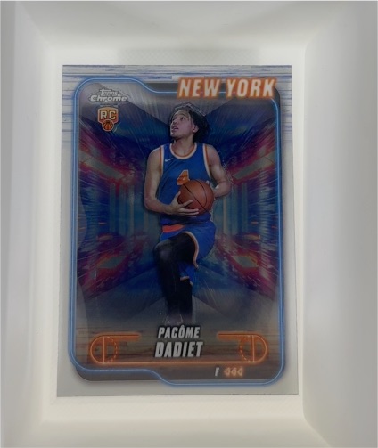 2024-25 Topps Chrome #172 Pacôme Dadiet — front
