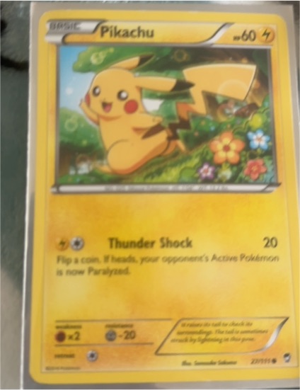 2014 Pokémon #27 Pikachu — front