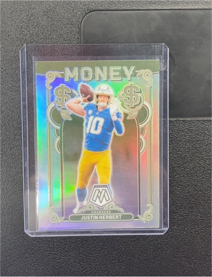2024 Panini Mosaic #18 Justin Herbert Money — front