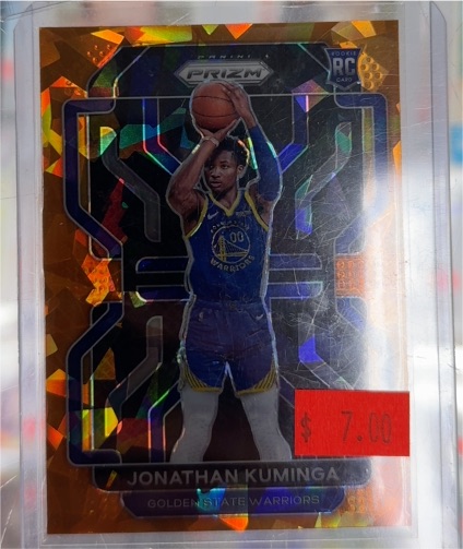 2021-22 Panini Prizm #307 Jonathan Kuminga — front