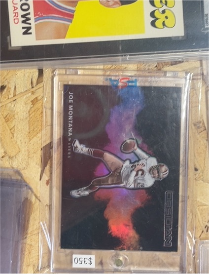 2021 Panini Obsidian #JM Joe Montana — front