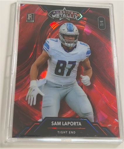 2023 Wild Card American Metallix #87 Sam LaPorta — front