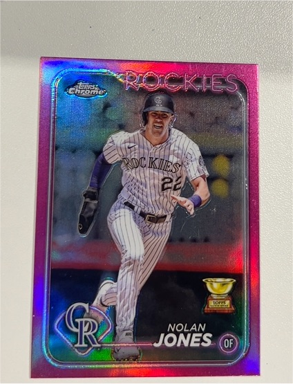 2024 Topps Chrome #240 Nolan Jones — front