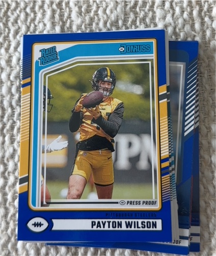 2024 Panini Donruss #342 Payton Wilson — front