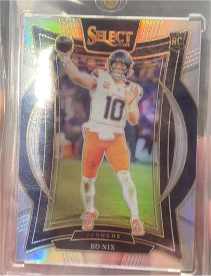 2024 Panini Select #30 Bo Nix — front
