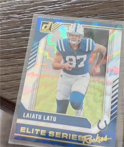 2024 Donruss Elite Series Rookies #15 Laiatu Latu — front