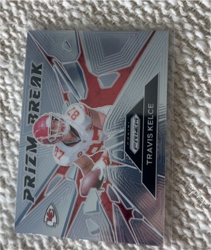2024 Panini Prizm Prizm Break #1 Travis Kelce — front